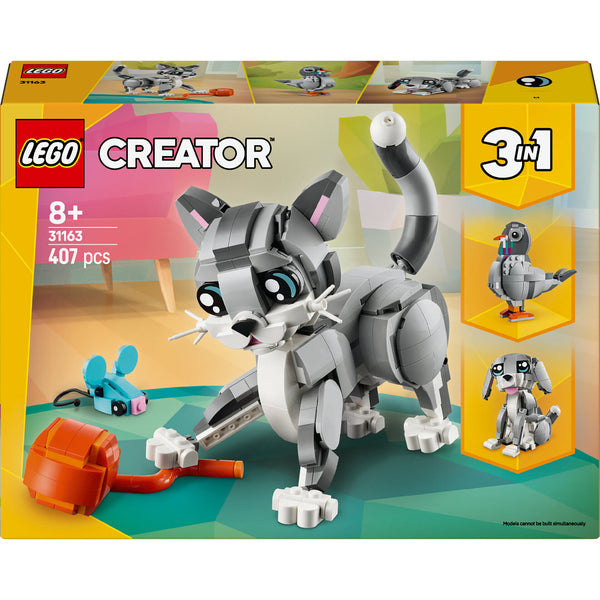 Gato Brincalhão Lego-Creator