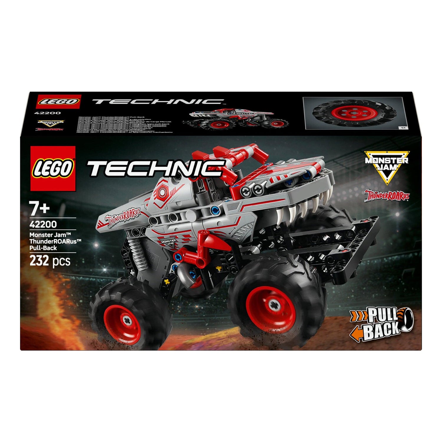 LEGO Technic - Pull-Back Monster Jam ThunderROARus - 42200