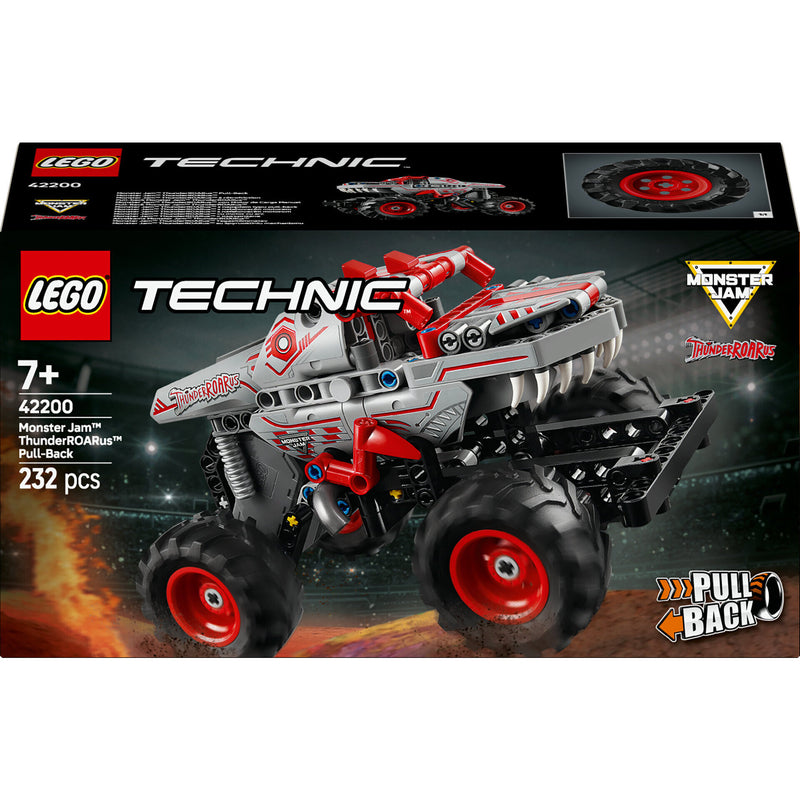 Pull-Back Monster Jam Thunderroarus Lego