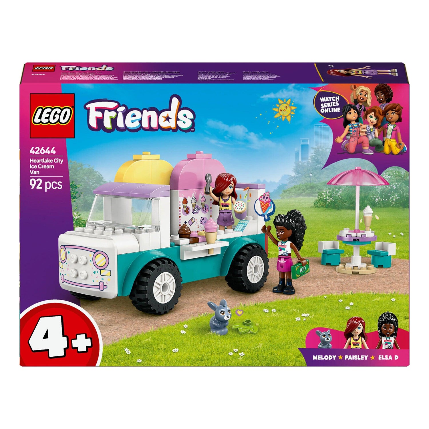 LEGO Friends - Carrinha de Gelados de Heartlake City - 42644