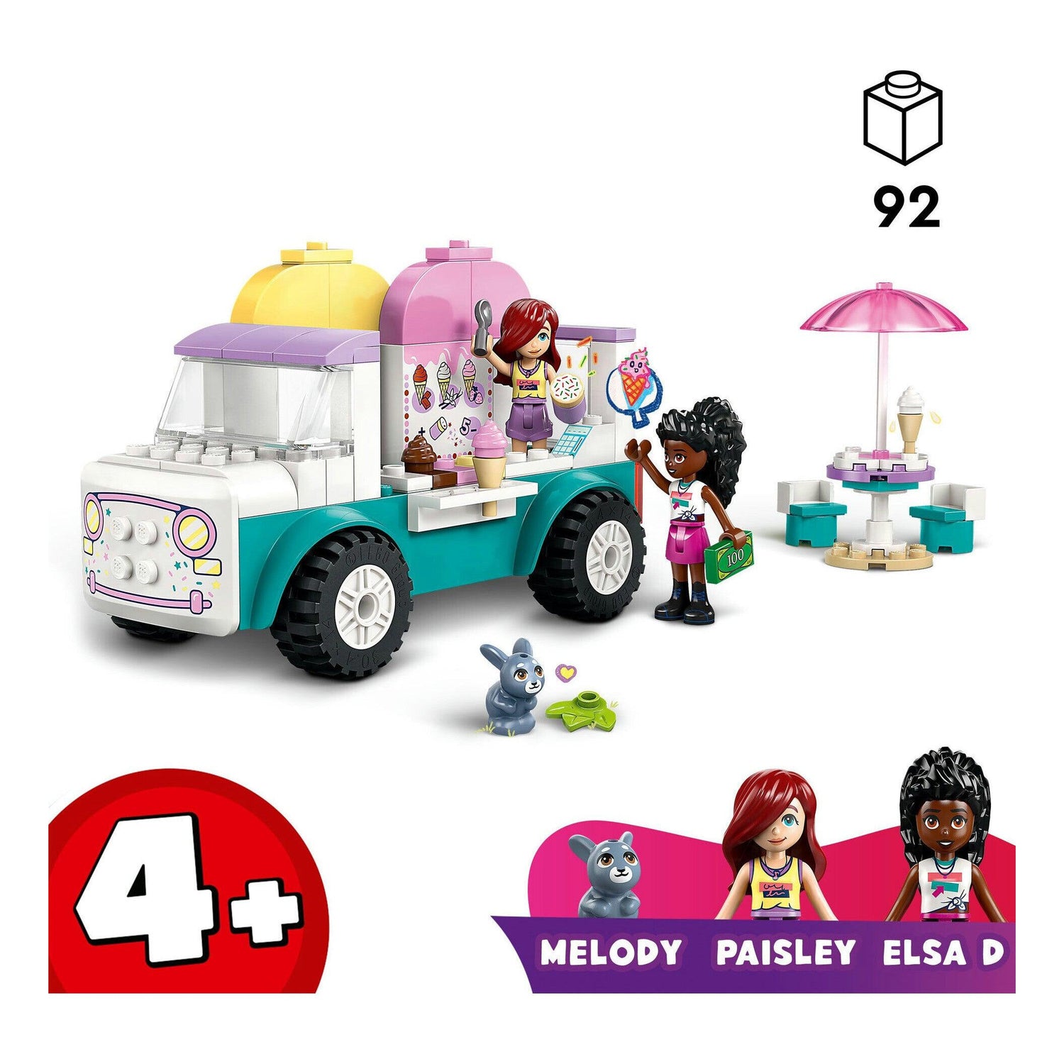 LEGO Friends - Carrinha de Gelados de Heartlake City - 42644