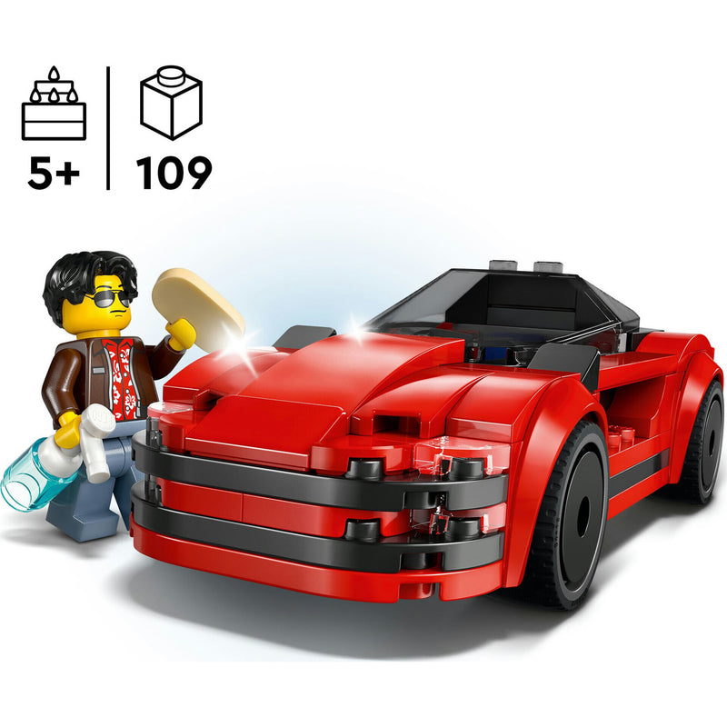 Carro Desportivo Vermelho Lego-City