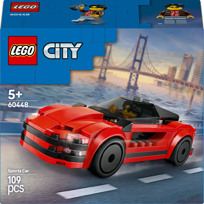 Carro Desportivo Vermelho Lego-City