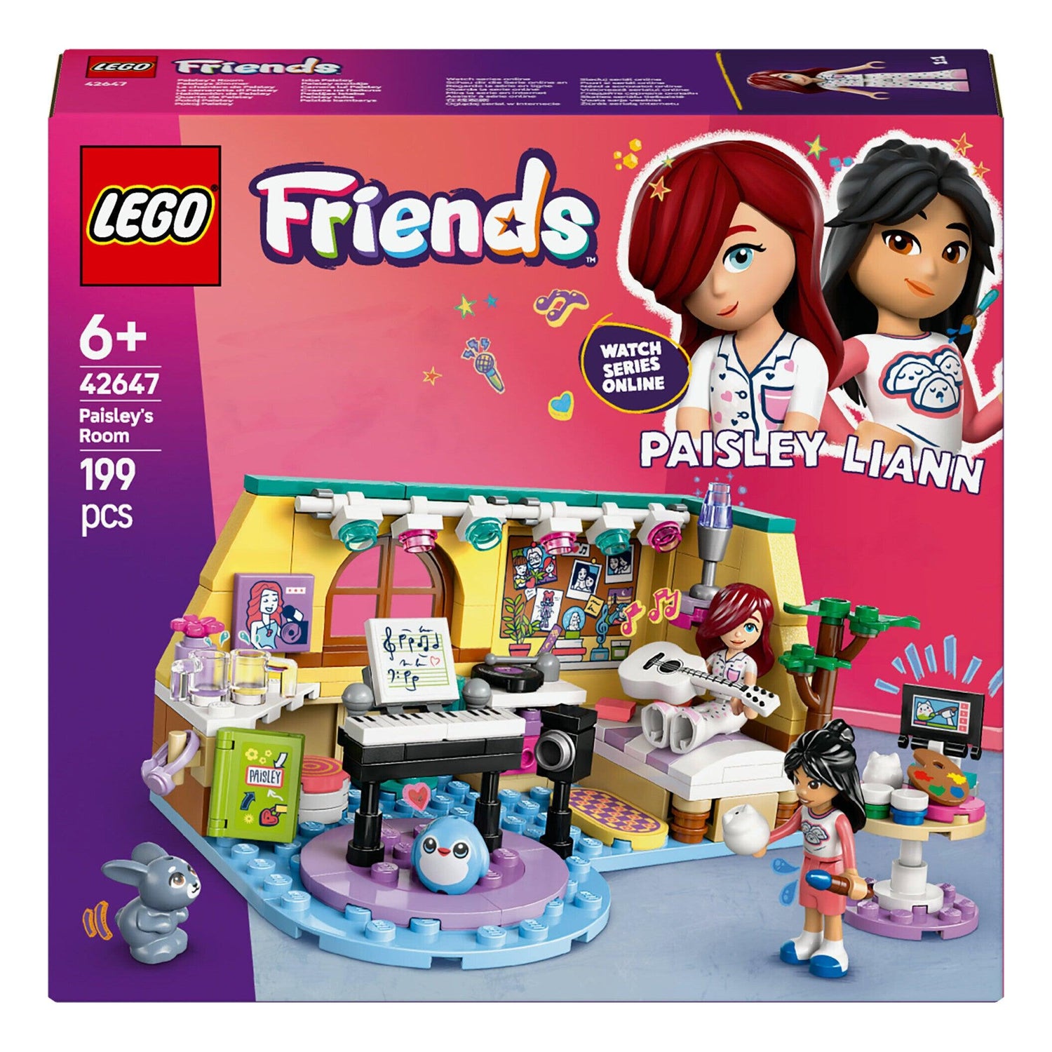 LEGO Friends - Quarto da Paisley - 42647