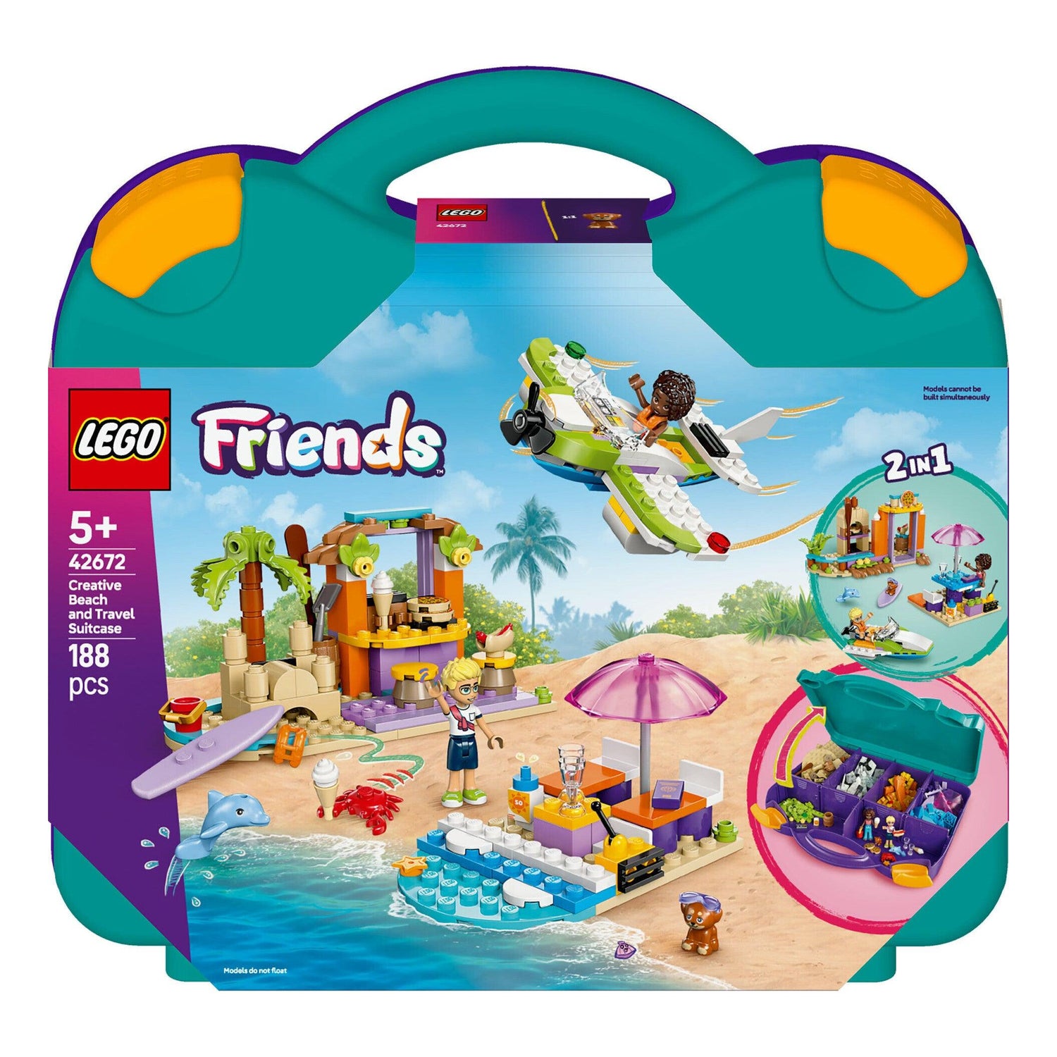 LEGO Friends - Mala de Praia e Viagem Criativa - 42672