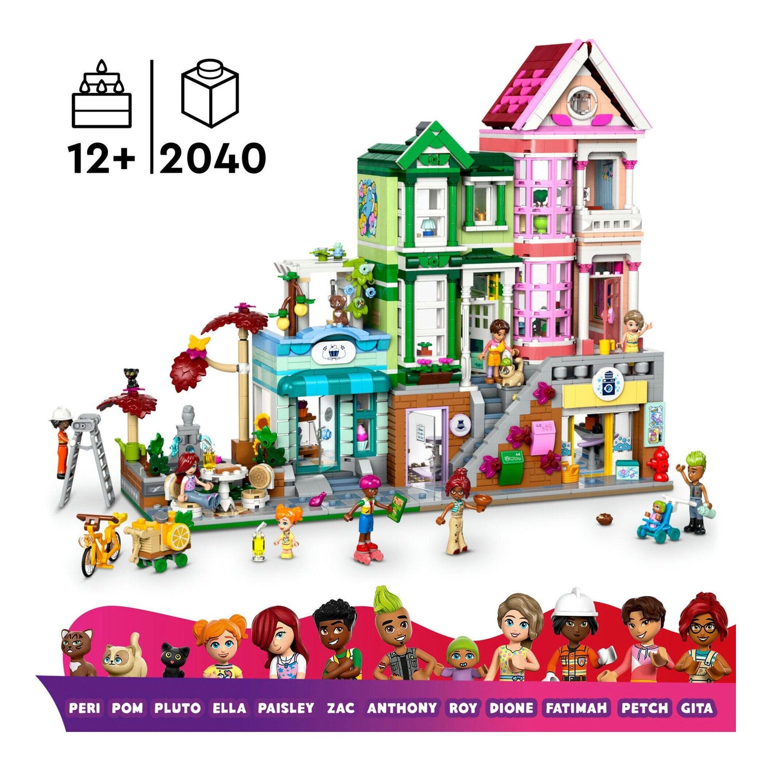 LEGO Friends - Apartamentos e Lojas de Heartlake City - 42670