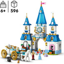 Castelo Da Cinderela E Carruagem Lego