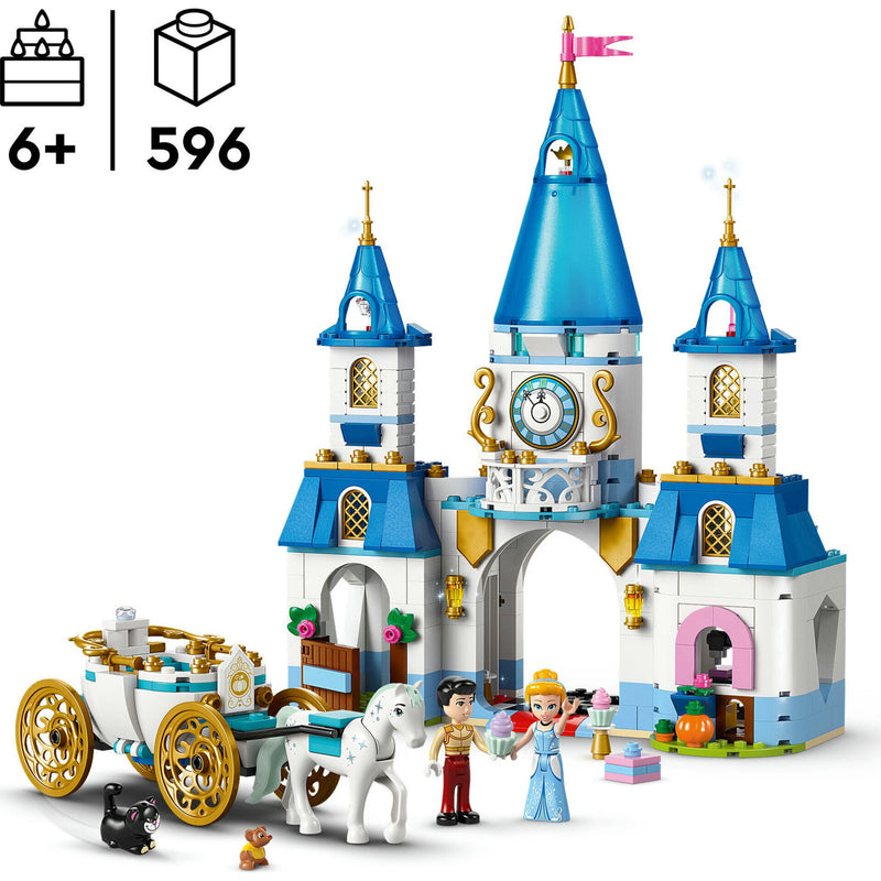 Castelo Da Cinderela E Carruagem Lego
