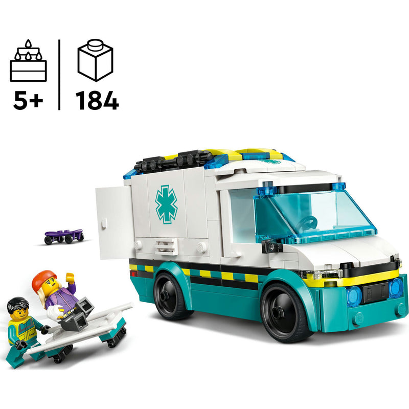 Ambulância De Emergência Lego-City