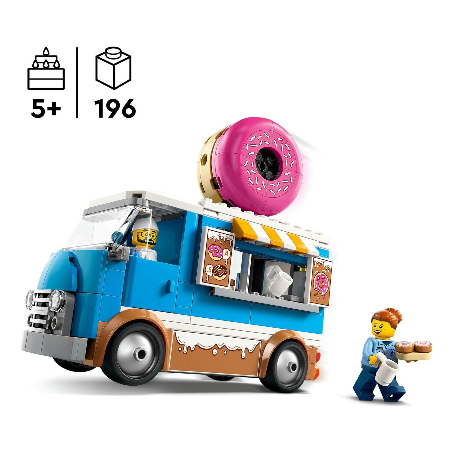 LEGO City - Carrinha de Dónutes - 60452