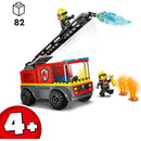 Camião Dos Bombeiros Com Escada Lego