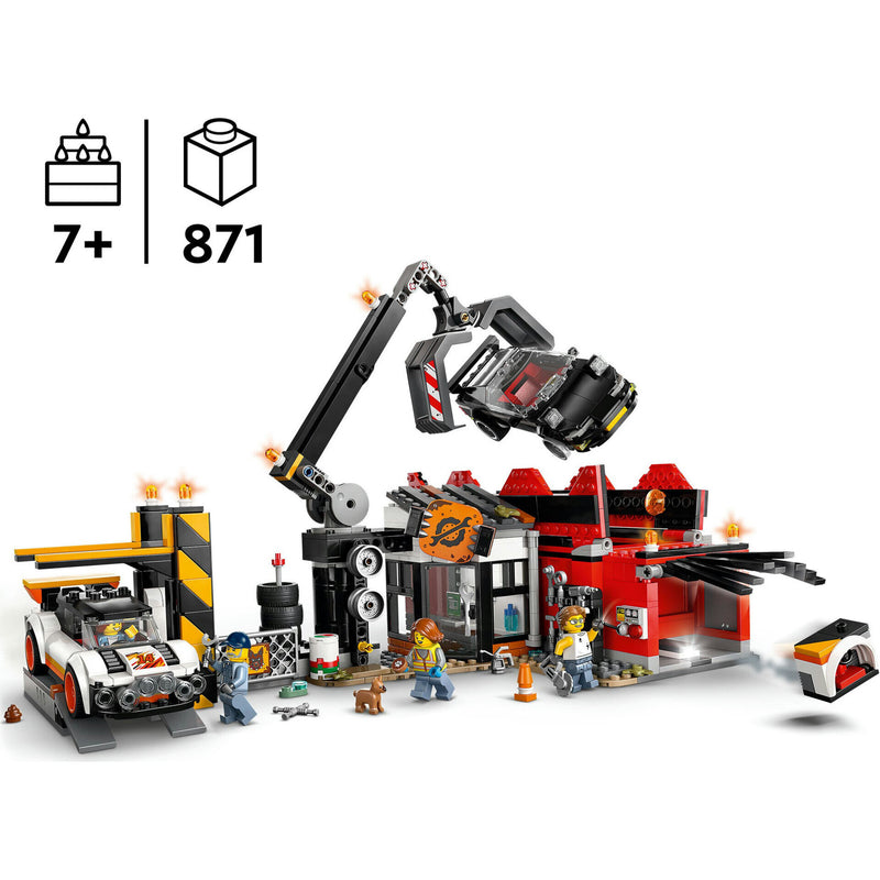 Ferro-Velho Com Carros Lego-City