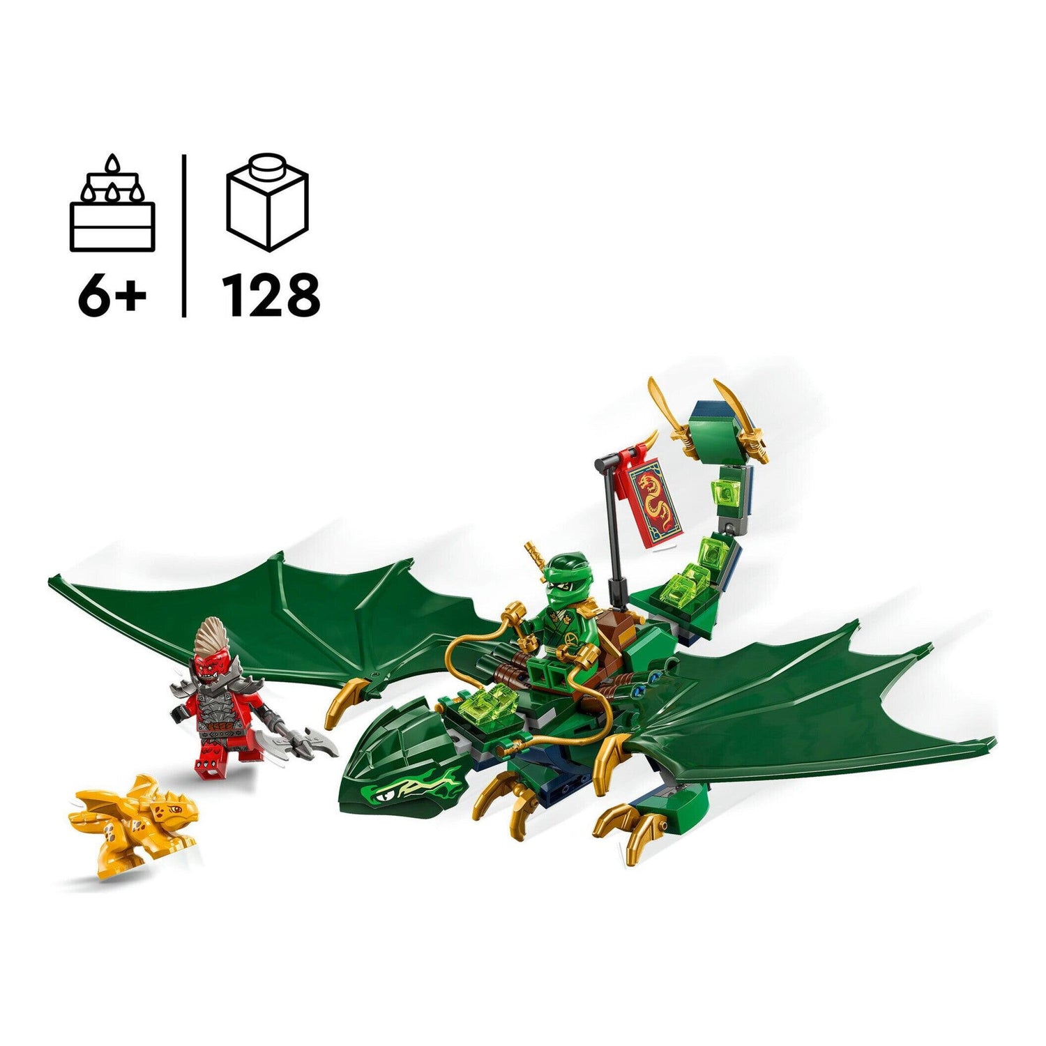 LEGO Ninjago - Dragão da Floresta Verde do Lloyd - 71829