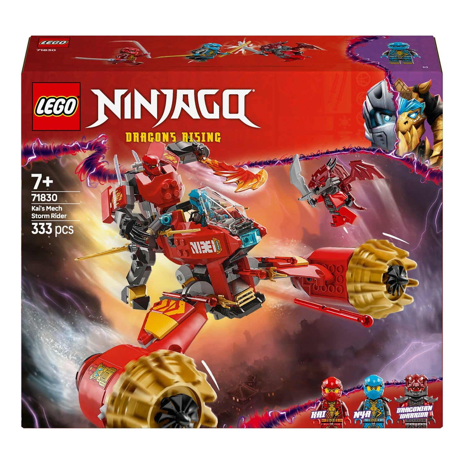 LEGO Ninjago - Robô Motard da Tempestade do Kai - 71830