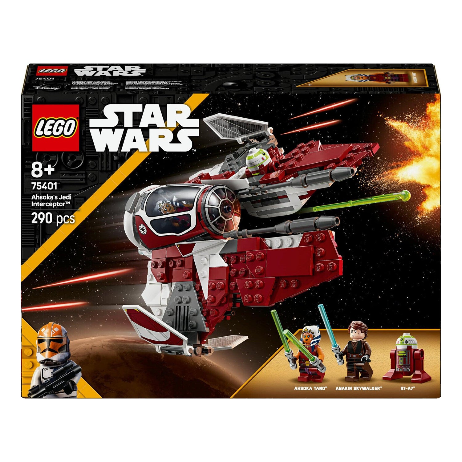 LEGO Star Wars - Intercetor Jedi da Ahsoka - 75401