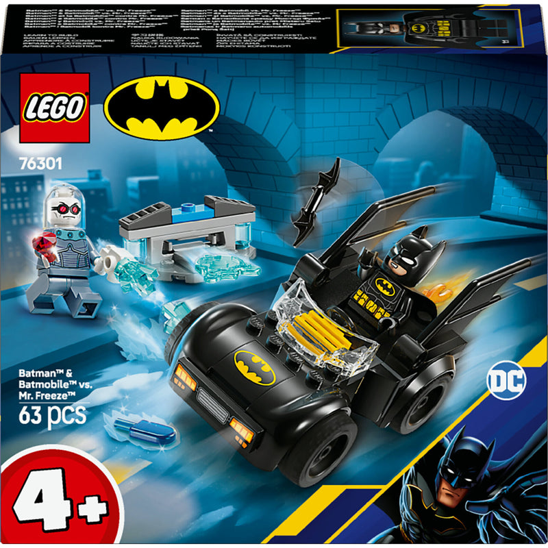 Batman E Batmobile Contra Mr. Freeze