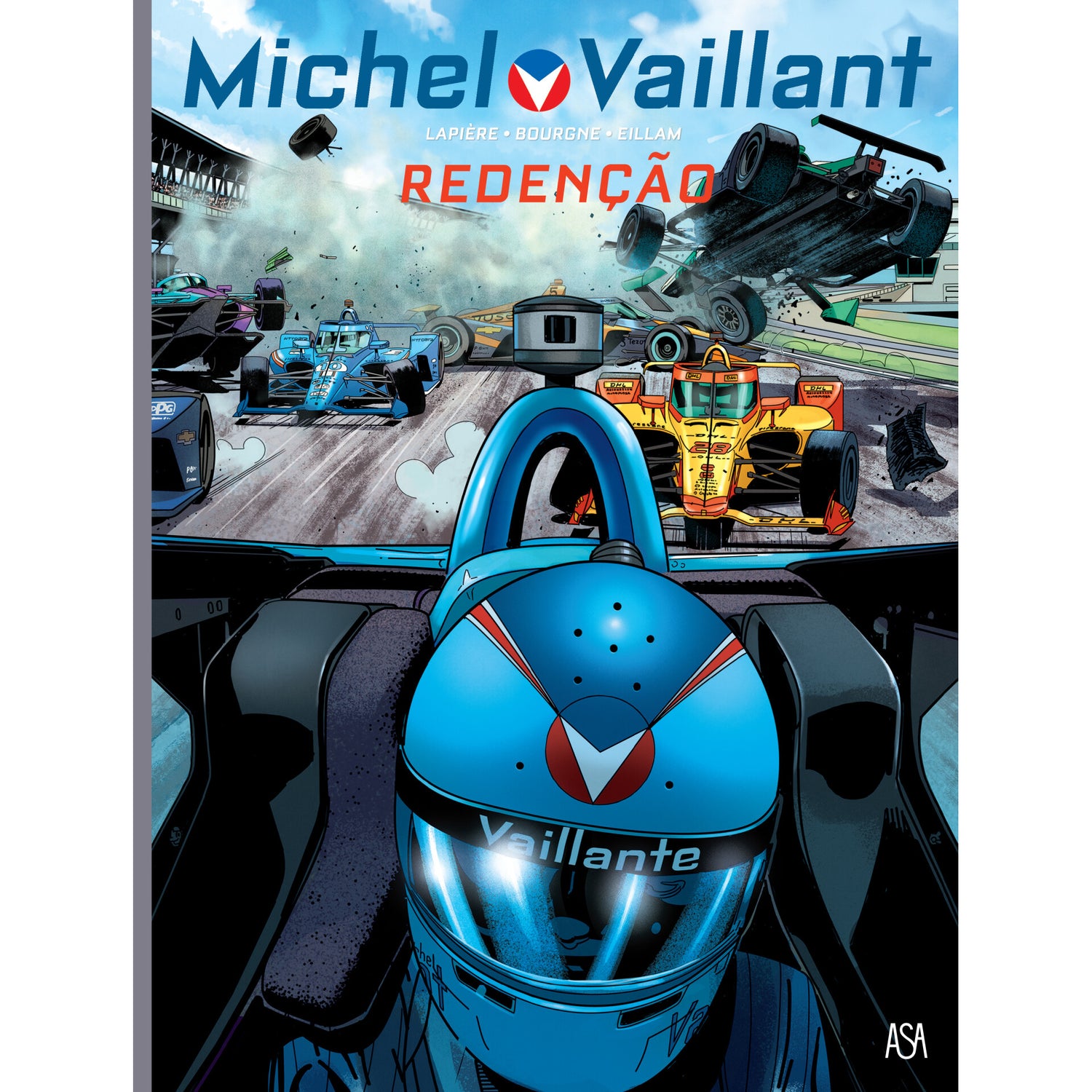 Redenção de Benjamin Beneteau e Denis Lapière - Michel Vaillant Nº 13