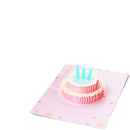 Postal 3D Birthday Cake