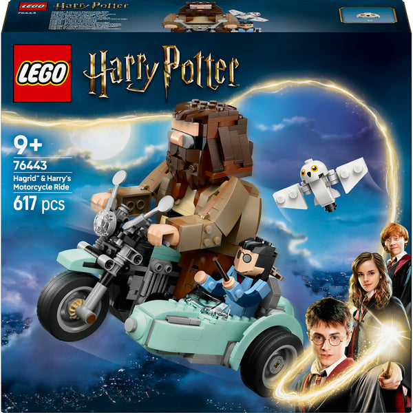 Passeio De Mota De Hagrid E Harry Lego