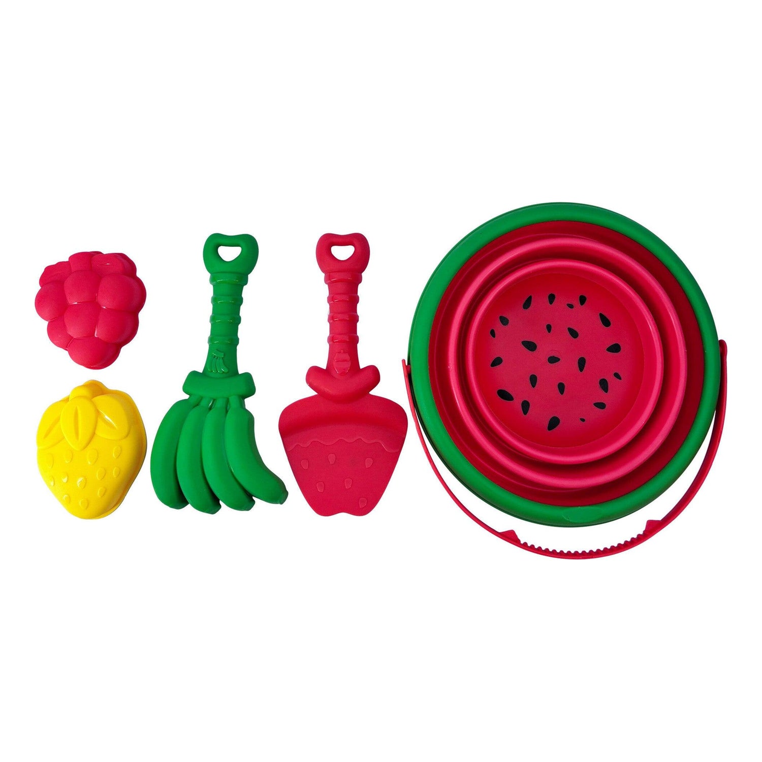 Zoko - Conjunto Praia Soft Balde Dobrável e 4 Acessórios
