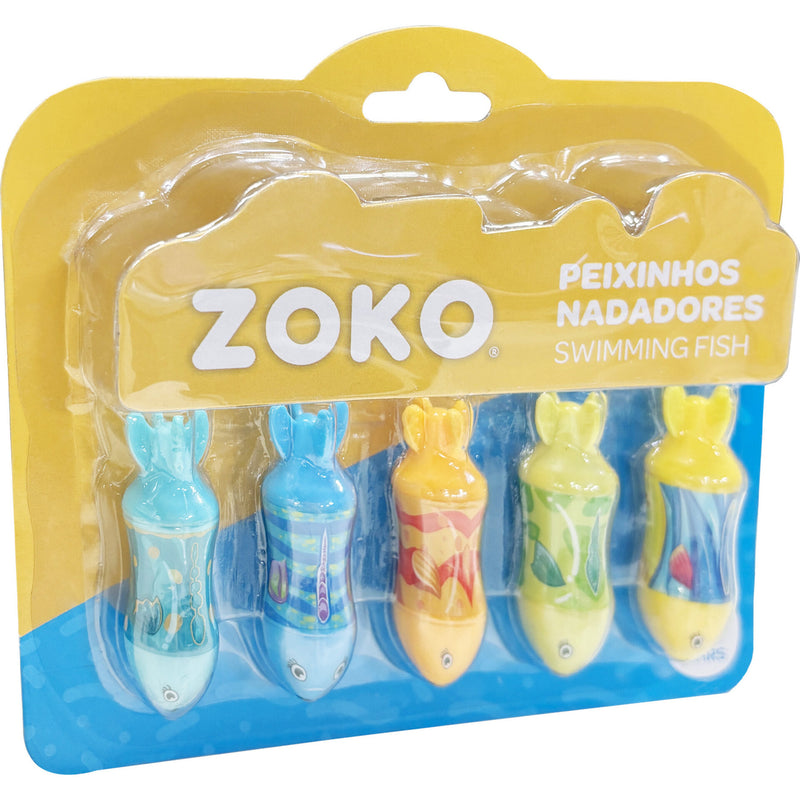 Peixinhos Nadadores  5 Peças