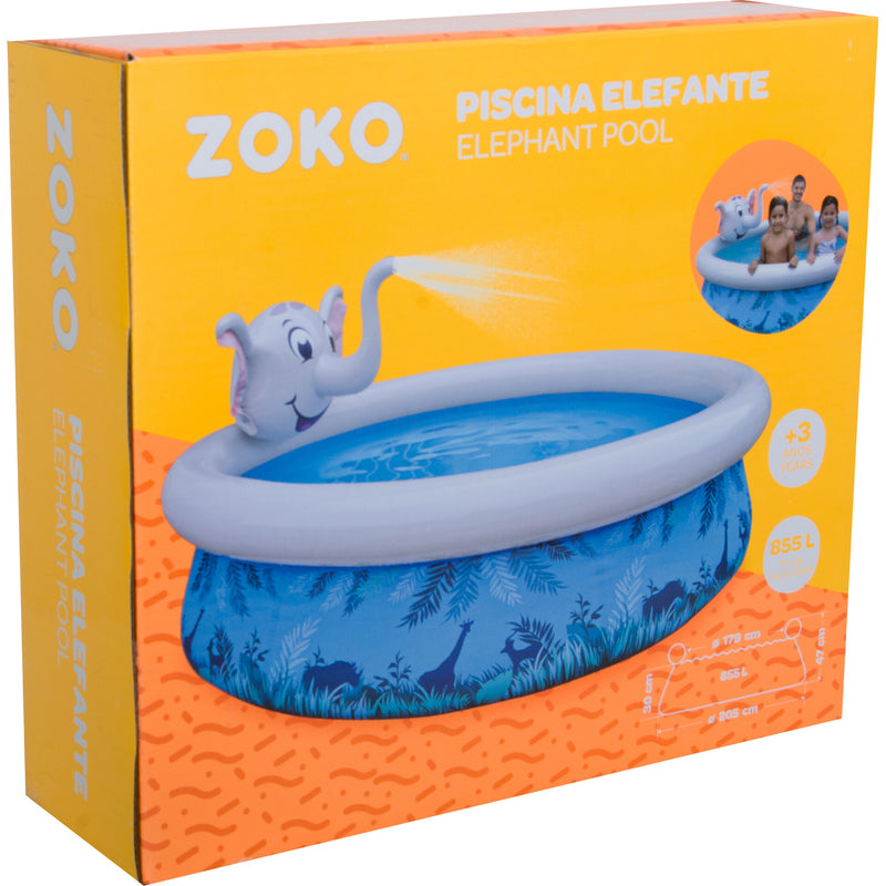 Piscina Elefante 3D