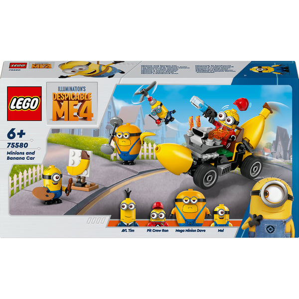 Minions E Carro Banana Lego