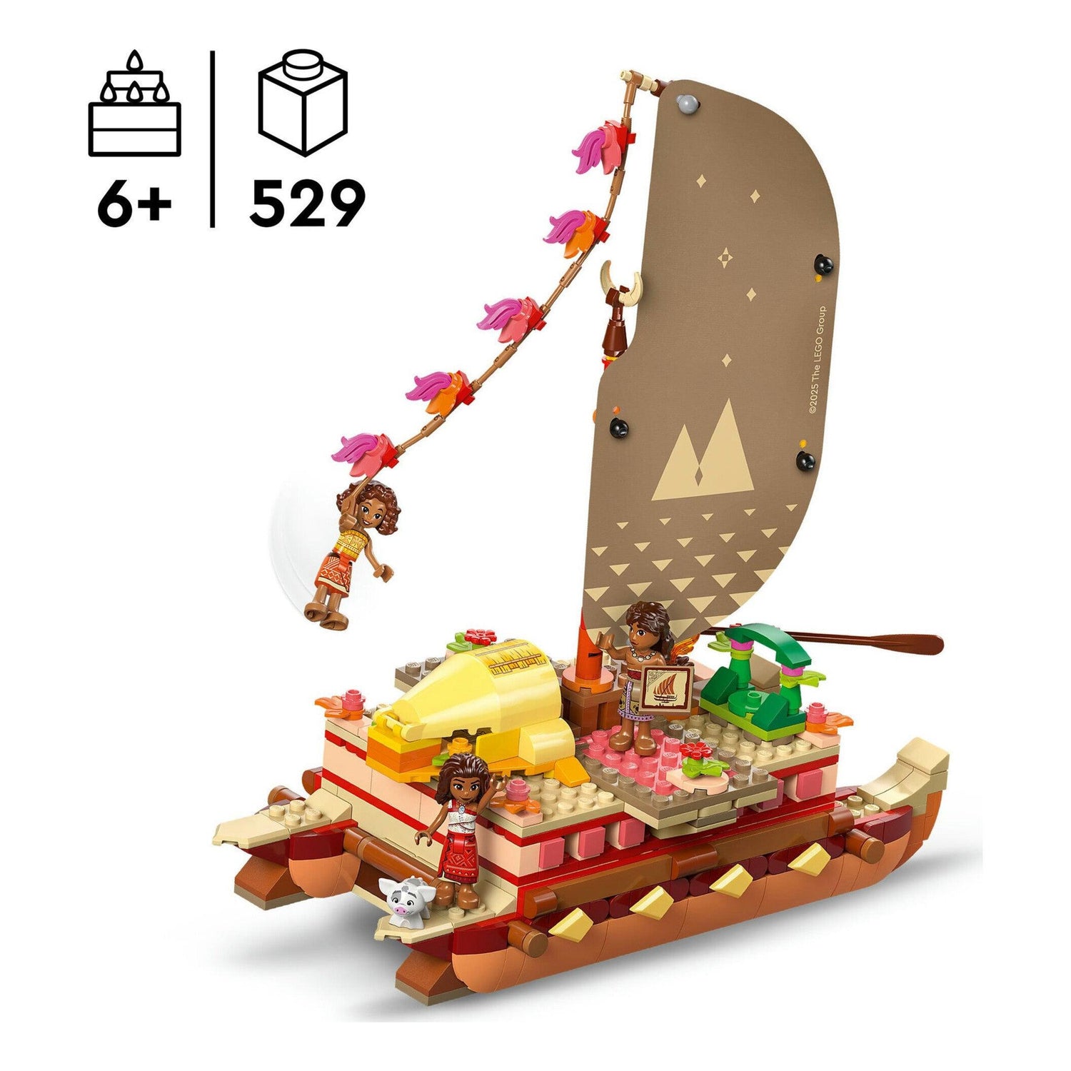 LEGO Disney - Canoa de Aventuras da Vaiana - 43270