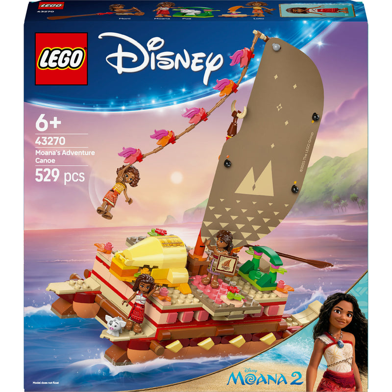 Canoa De Aventuras Vaiana Lego-Princess