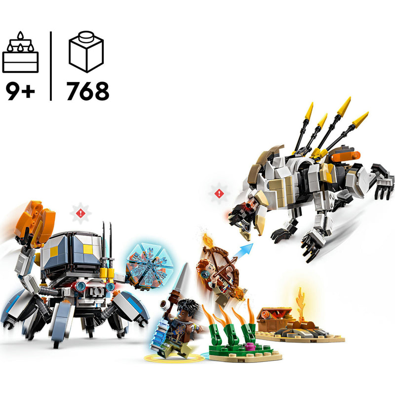 Aloy Y Varl Vs. Cangrejo Lego