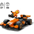 Piloto de F1 com Carro Mclaren Lego