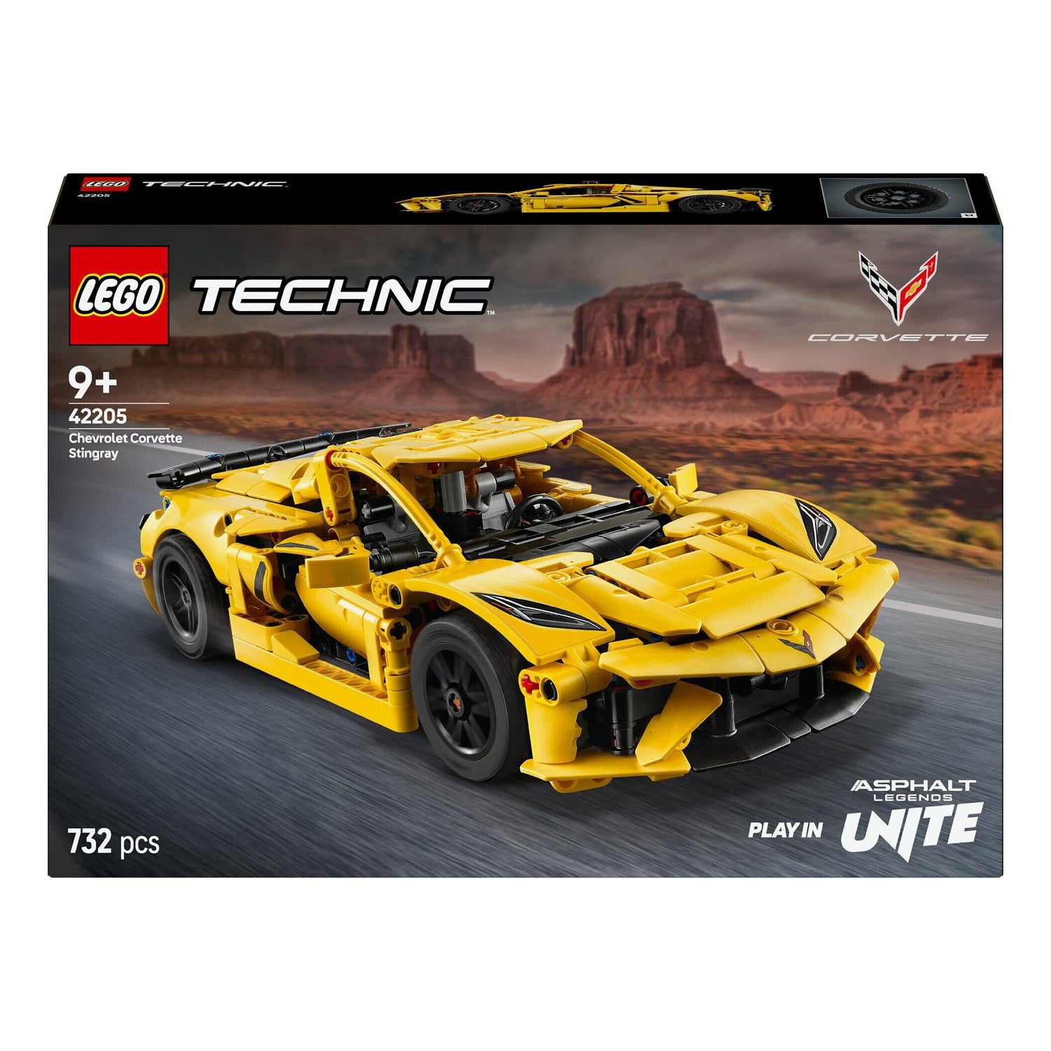 LEGO Technic - Chevrolet Corvette Stingray - 42205