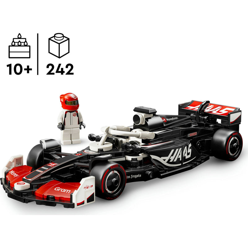 Carro de Corrida MoneyGram Haas F1 Team VF-24 Lego