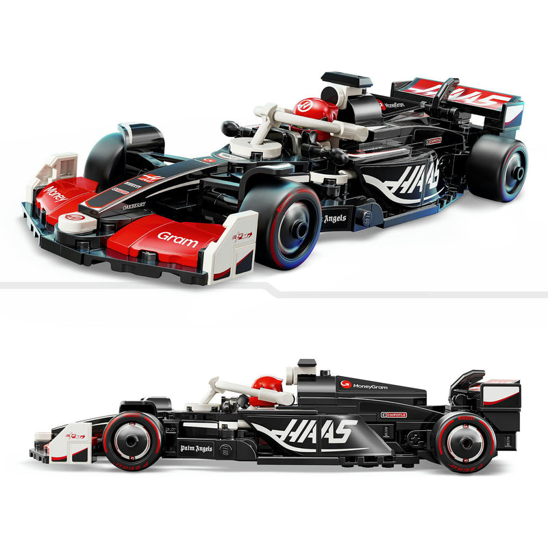 Carro de Corrida MoneyGram Haas F1 Team VF-24 Lego