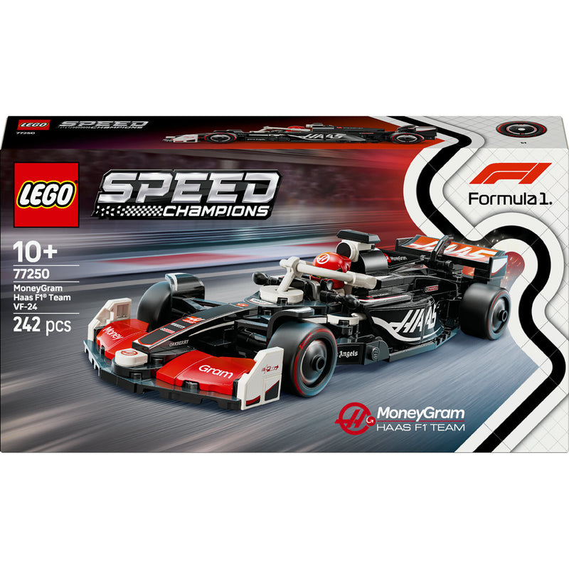 Carro de Corrida MoneyGram Haas F1 Team VF-24 Lego