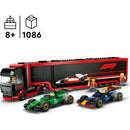 Camião De F1+ Rb20 E Amr24 Lego-City