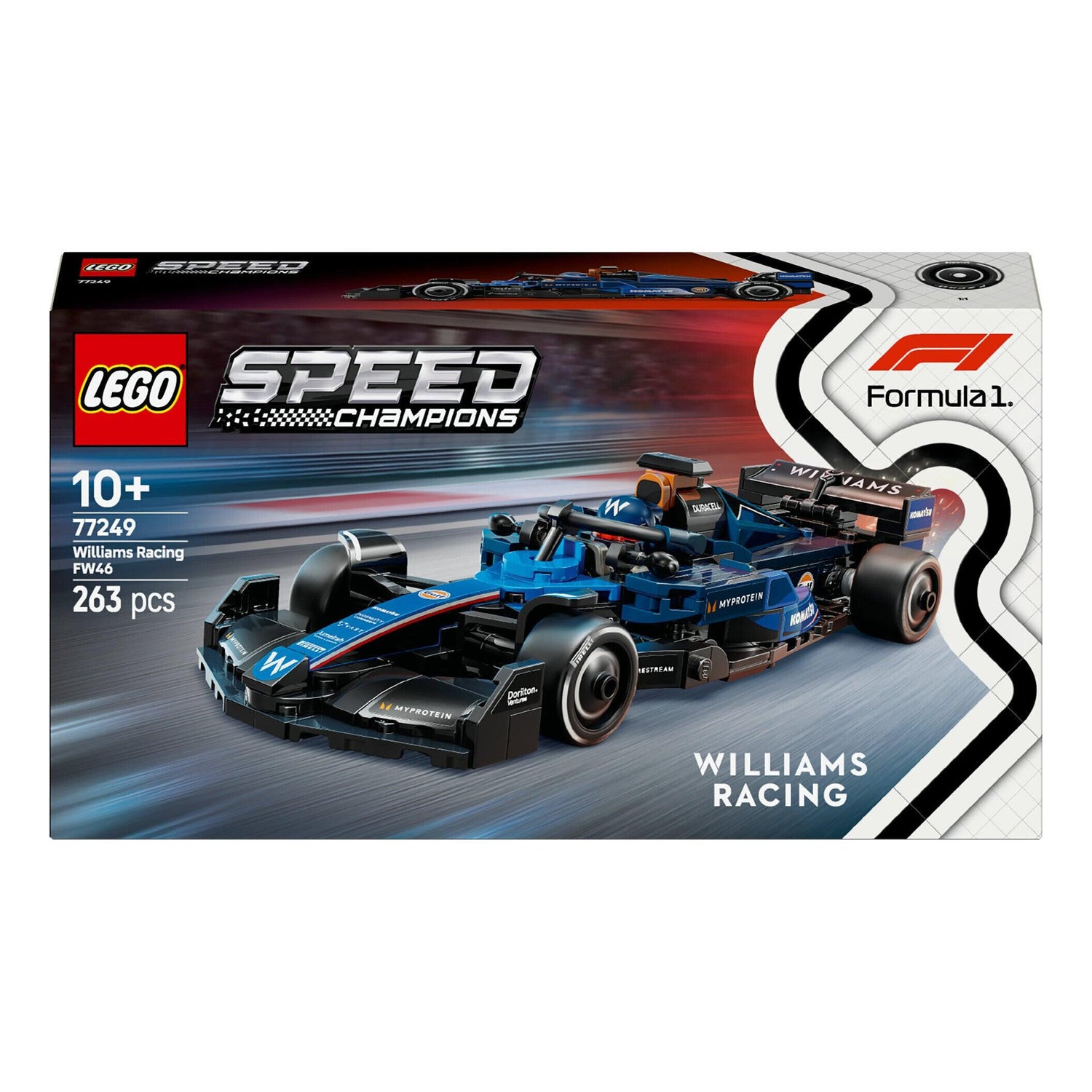 LEGO Speed Champions - Carro de Corrida Williams Racing FW46 F1 - 77249