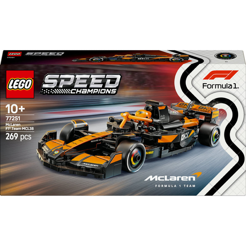 Carro de Corrida Mclaren F1 Team MCL38 Lego