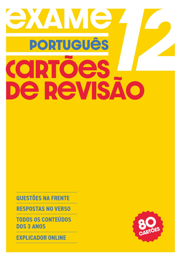 Cartões de Revisão Português 12 de Carla Marques