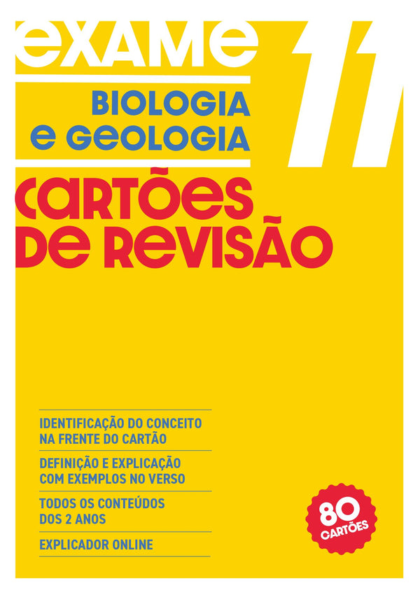 Cartões de Revisão Biologia e Geologia 11 de Patrícia Mondragon