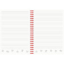 Caderno Espiral A4 80 Folhas 70G Pautado Pins Note!