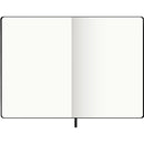 Caderno Agrafado B5 Capa dura com Elástico Liso Preto Note!