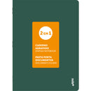 Caderno Agrafado A4 48 Folhas Pautado 2Em1 Note!
