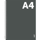 Caderno Espiral A4 80 Folhas 70G Pautado Tecnoline Note!