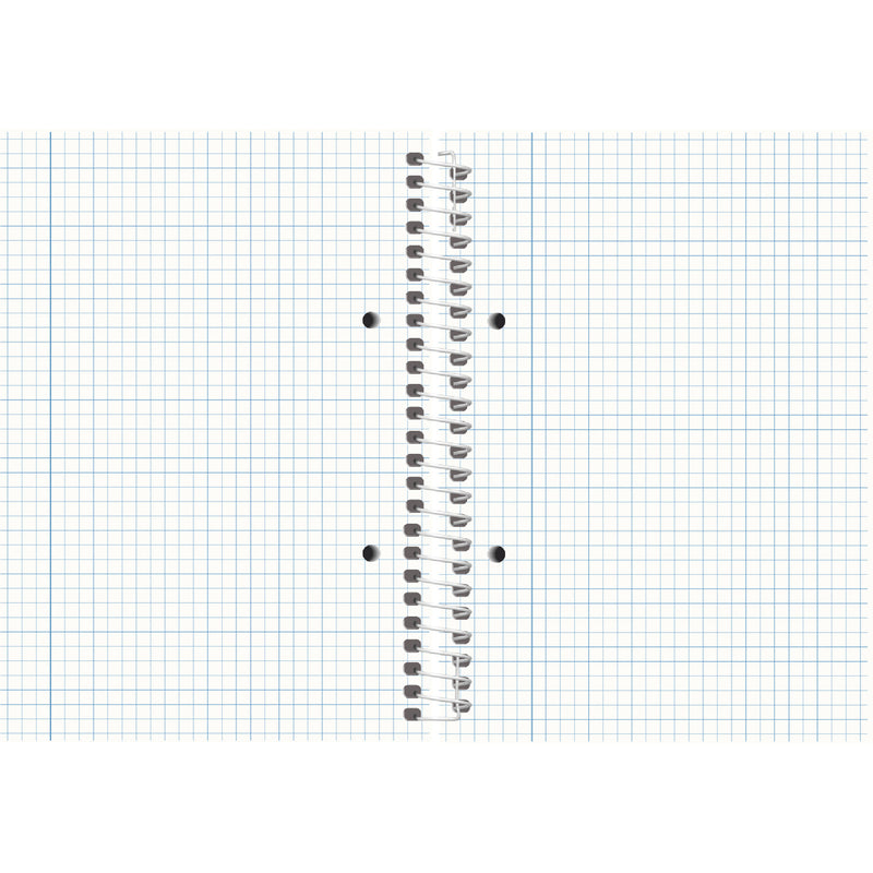 Caderno Espiral A5 80 Folhas 70G Quadriculado Tecnoline Note!