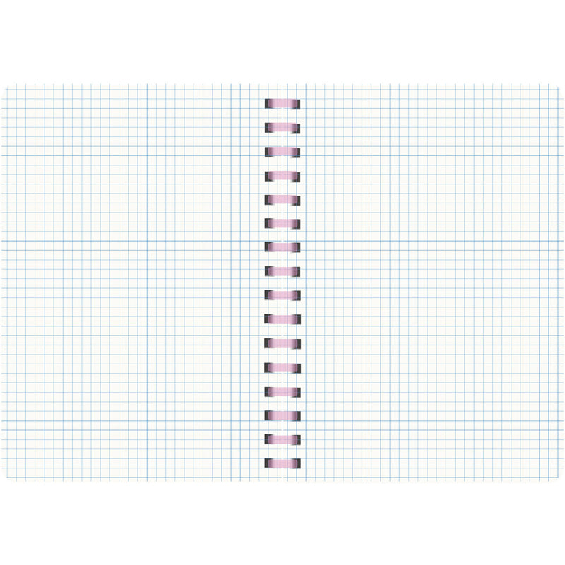 Caderno Espiral A5 Soft 80 Folhas 80G Quadriculado Note!