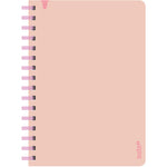 Caderno Espiral A5 Quadriculado Soft (várias cores) Note!