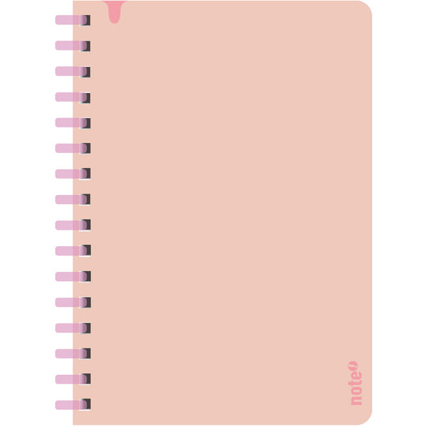 Caderno Espiral A5 Soft 80 Folhas 80G Quadriculado Note!