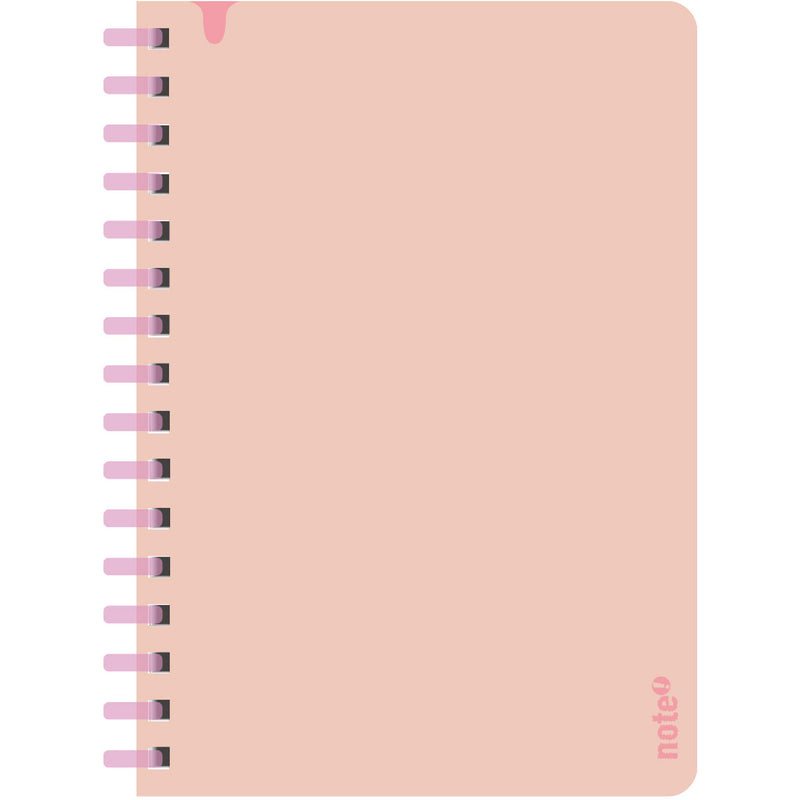 Caderno Espiral A5 Soft 80 Folhas 80G Quadriculado Note!