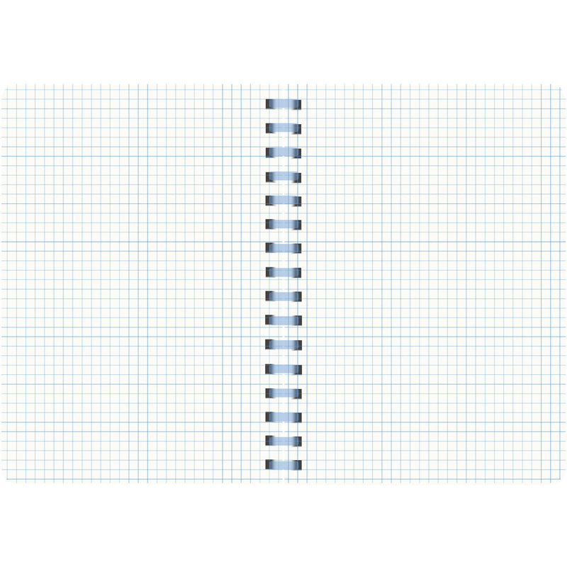 Caderno Espiral A5 Soft 80 Folhas 80G Quadriculado Note!